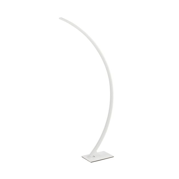 Nova Luce Breton - staanlamp - 56 x 20 x 150 cm - 40W dimbare LED incl. - zandwit