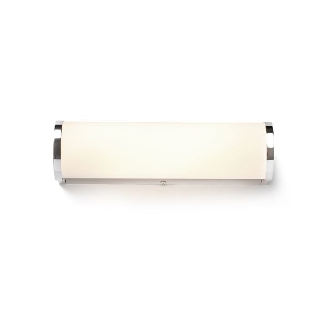 Faro Danubio - wandverlichting - 28,5 x 8 x 9 cm - 9W LED incl. - IP44 - glanzend chroom