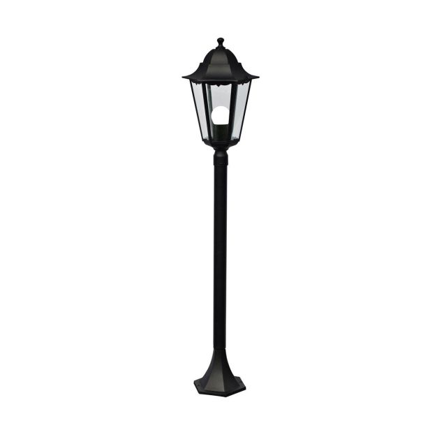 Nordlux Cardiff - tuinpaal - 21 x 21 x 100 cm - IP44 - zwart