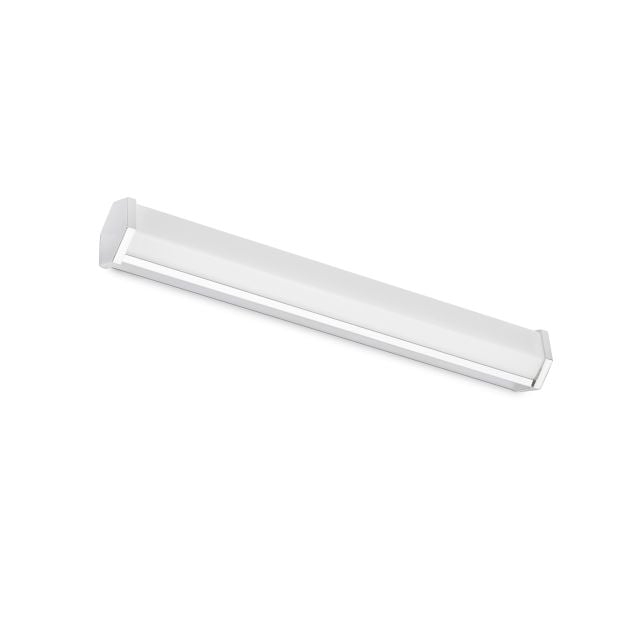 Faro Edge - wandverlichting - 30 x 6 x 4 cm - 8W LED incl. - IP44 - glanzend chroom