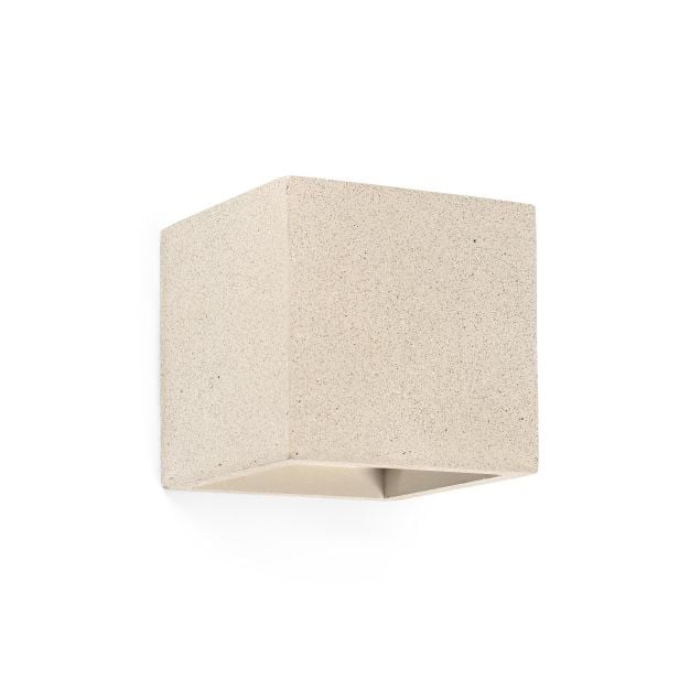 Faro Kamen - wandverlichting - 11,5 x 11,5 x 11,5 cm - beige