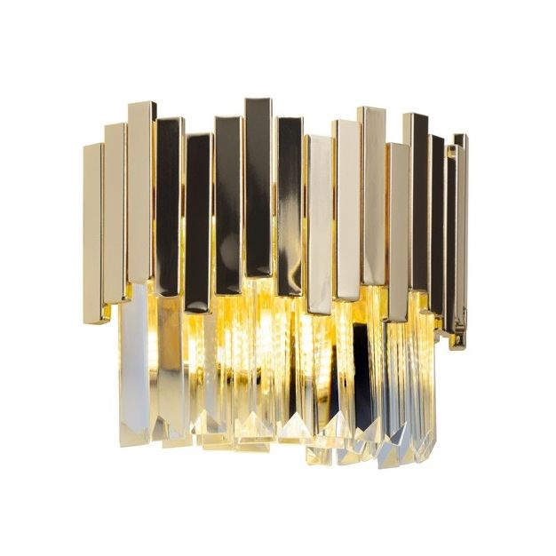 Maxlight Trend - wandverlichting - 26 x 16 x 20 cm - goud