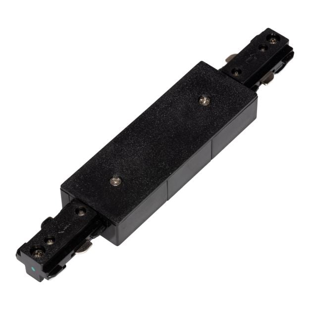 Projectlight Railsysteem -  voedingsconnector - 18 x 3,5 x 1,8 cm - zwart