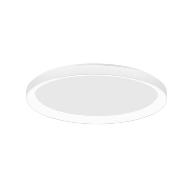 Nova Luce Pertino - plafondverlichting - Ø 58 x 6 cm - 48W dimbare LED incl. - zandwit