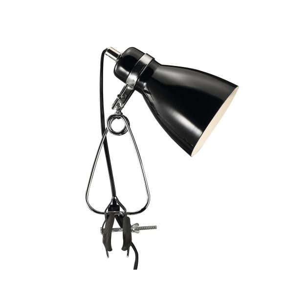 Nordlux Cyclone 11 - klemlamp - 27 cm - zwart