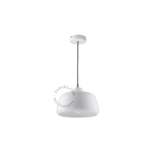 Zangra - hanglamp - ⌀ 23,5 x 315 cm - wit