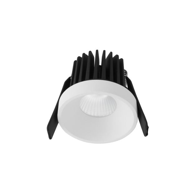 Nova Luce Petit - inbouwspot - Ø 62 mm, Ø 55 mm inbouwmaat - 9W LED incl. - IP42 - zandwit