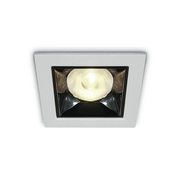 ONE Light Mirror Square Boxes - inbouwspot - 54 x 54 mm, 50 x 45 mm inbouwmaat - 6W LED incl. - wit