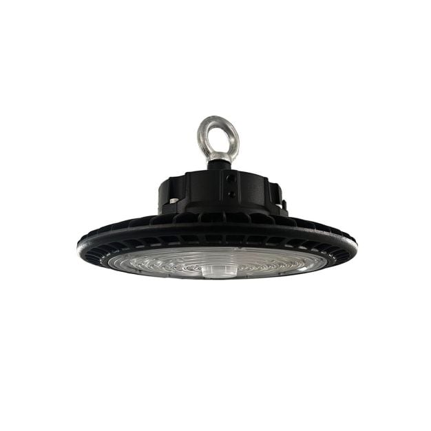 VK Lighting Arma - High Bay - Ø 23 x 13,6 cm - 100W LED incl. - instelbare lichtkleur - IP65 - zwart