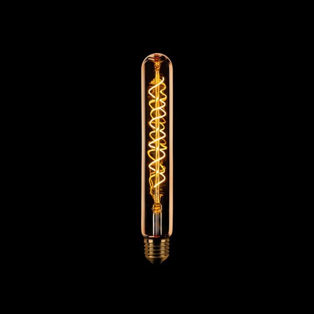 ETH Tube Spiral LED Filament - 18,5 cm - E27 - 8W - 2200K - goud