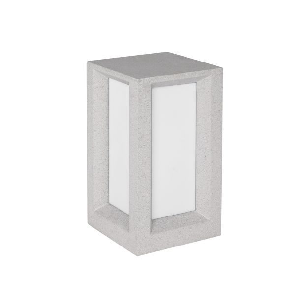 Nova Luce Castro - tuinpaal - 20 x 20 x 35 cm - IP65 - wit