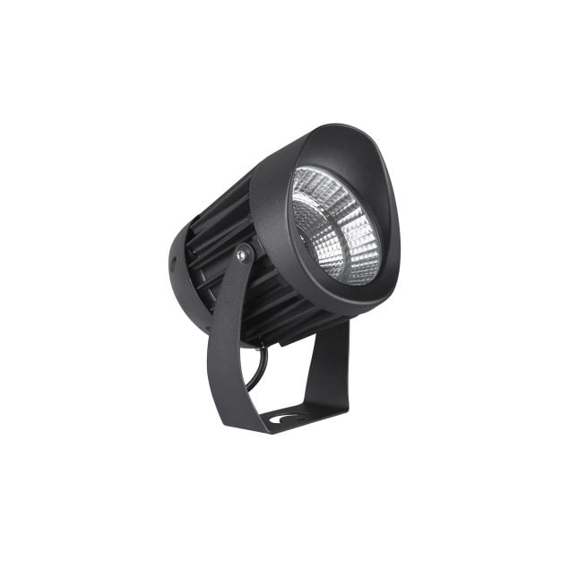 Nova Luce North – grondspot - Ø 12 x 18 cm - 20W LED incl. - IP65 - zwart