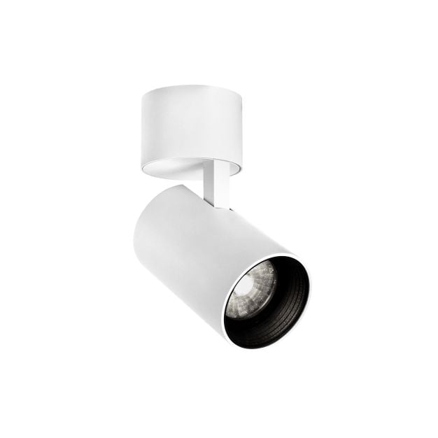 Nova Luce Miniair - opbouwspot - Ø 6,3 x 17 cm - 10W LED incl. - wit