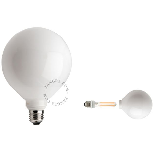 LED filament lamp dimbaar - Ø 12,5 x 17,5 cm - E27 - 4W - 2700K