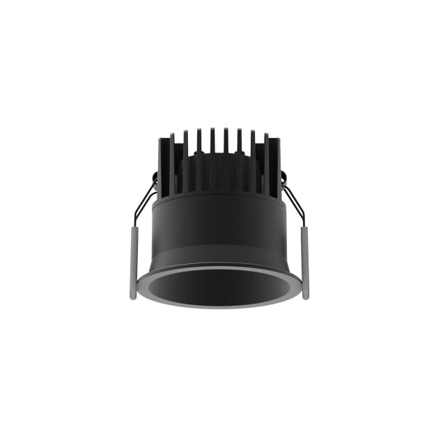 Nova Luce Blade - inbouwspot - Ø 78 mm, Ø 72 mm inbouwmaat - 12W LED incl. - IP65 - zwart