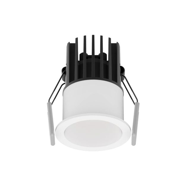 Nova Luce Bree - inbouwspot - Ø 56 mm, Ø 50 mm inbouwmaat - 7W LED incl. - IP32 - wit