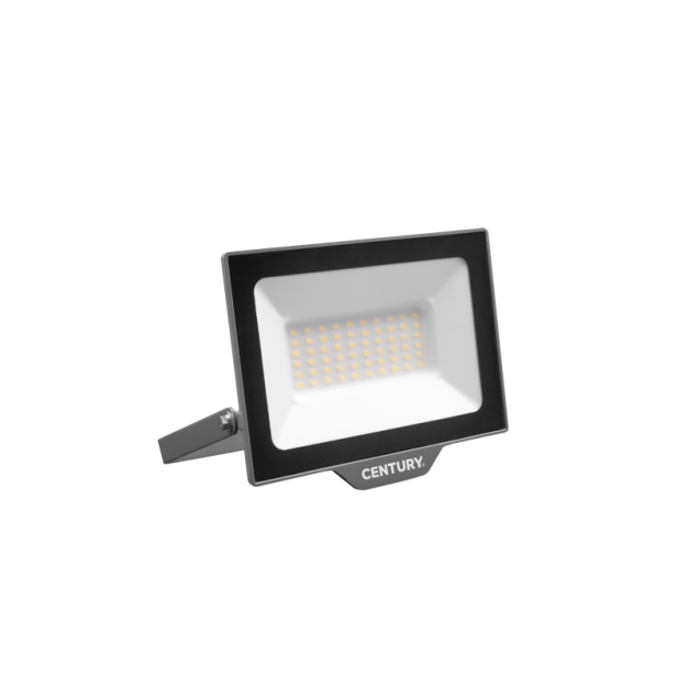 Century Italia Smile - verstraler - 19 x 2,9 x 18,6 cm - 50W LED incl. - 4000K - IP65 - zwart