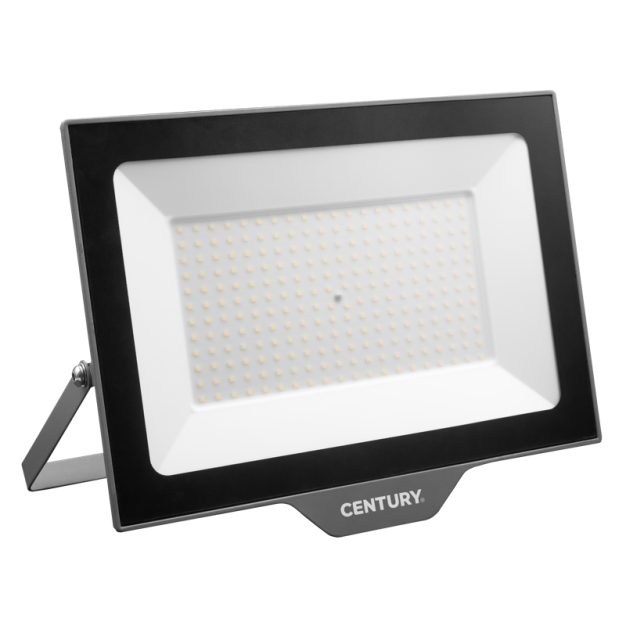 Century Italia Smile - verstraler - 40 x 3,2 x 33,5 cm - 200W LED incl. - 4000K - IP65 - zwart