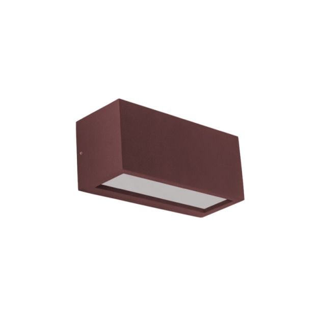 Century Italia Reverso - buiten wandverlichting - 10 x 11 x 25 cm - IP65 - bruin