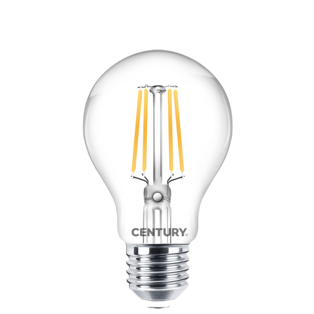 Century Italia Incanto - Ø 6 x 10,8 cm - E27 - 11W niet dimbaar - 2700K - transparant