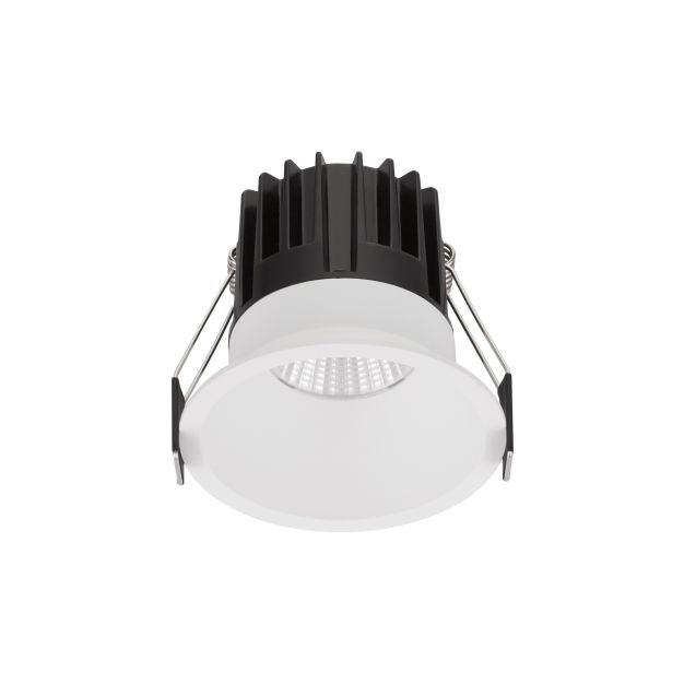 Nova Luce Luela - inbouwspot - Ø 85 mm - inbouwmaat 75 mm - 13W LED incl. - wit - 3000K