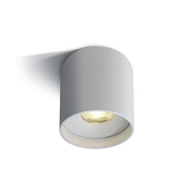 ONE Light LED Fashion Cylinders - opbouwspot 1L - Ø 7 x 7 cm - 8W LED incl. - wit