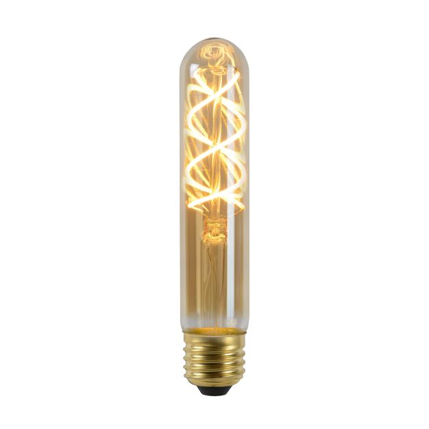 Lucide LED Bulb Twilight Sensor - Ø 3 x 14 cm - E27 - 4W niet dimbaar - 2200K - amber