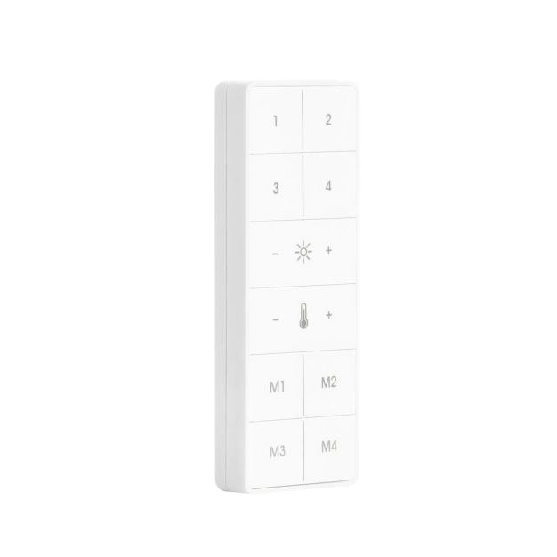 Nordlux Smart Remote - afstandbediening - slimme verlichting - 6,7 x 12 x 1,46 cm - wit