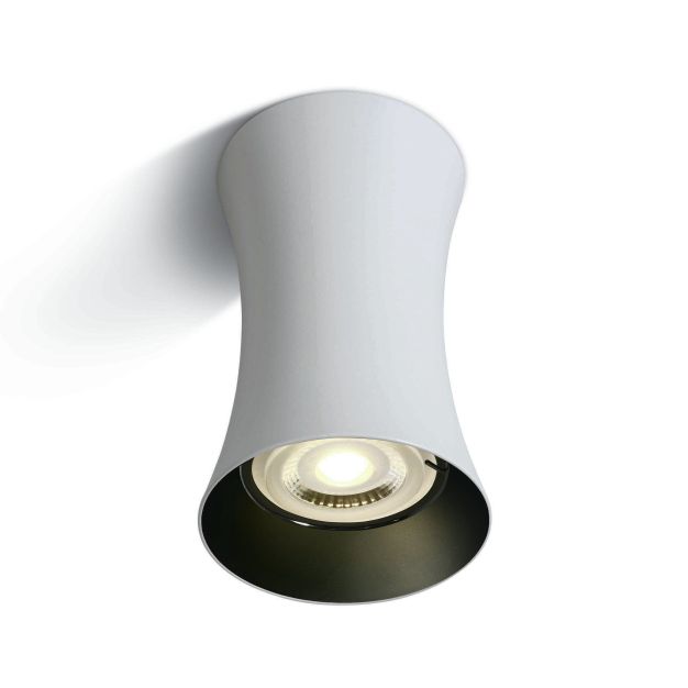 ONE Light GU10 Ceiling Cylinders  - opbouwspot 1L - Ø 7 x 11,5 cm - wit