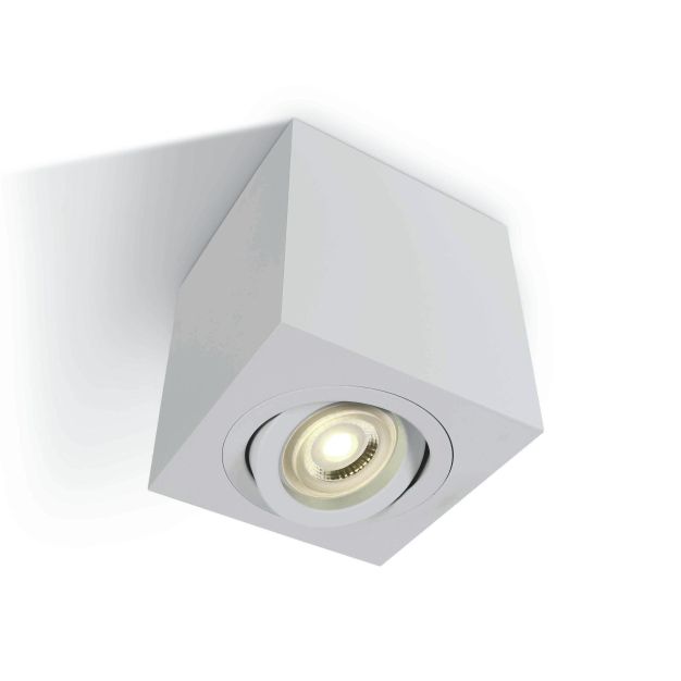 ONE Light GU10 Ceiling Lights  - plafondverlichting - 9,5 x  9,5 x 9 cm - wit