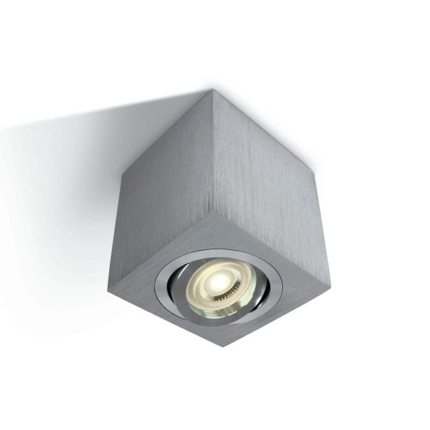 ONE Light GU10 Ceiling Lights  - plafondverlichting - 9,5 x  9,5 x 9 cm - aluminium