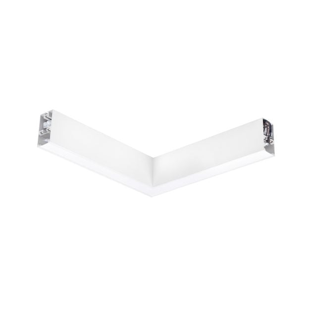 Nova Luce Dido - lineair verlichtingsprofiel - 34,5 x 3,8 x 7 cm - 20W LED incl. - wit - witte lichtkleur