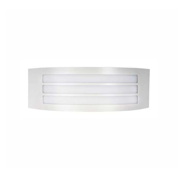 Nova Luce Zenith - buiten wandverlichting - 30,5 x 9 x 10,5 cm - IP44 - wit