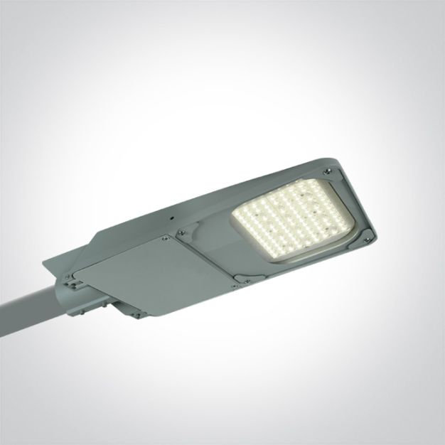 ONE Light Street Lighting - straatlantaarn - 42,1 x 22 x 7,7 cm - 75W LED incl. - IP66 - grijs