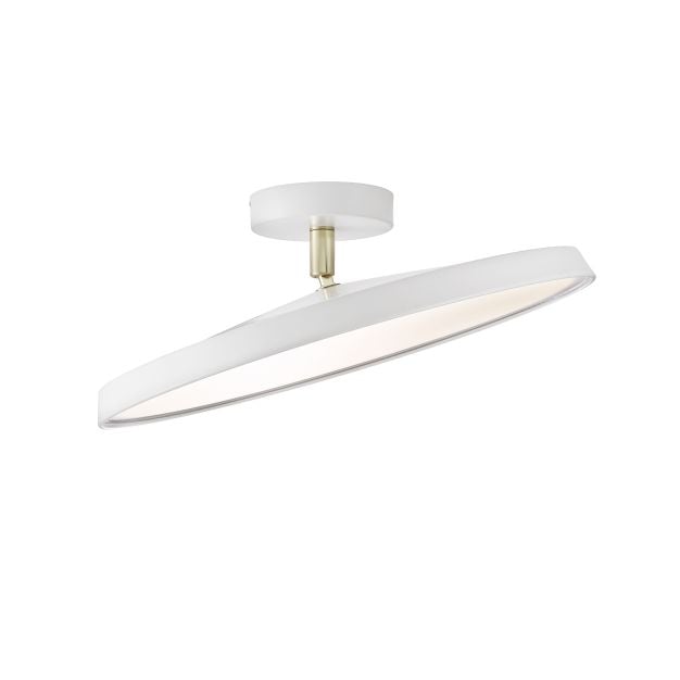 Design for the People Kaito Pro 40 - plafondverlichting - Ø 40 x 11,7 cm - 24W dimbare LED incl. - wit