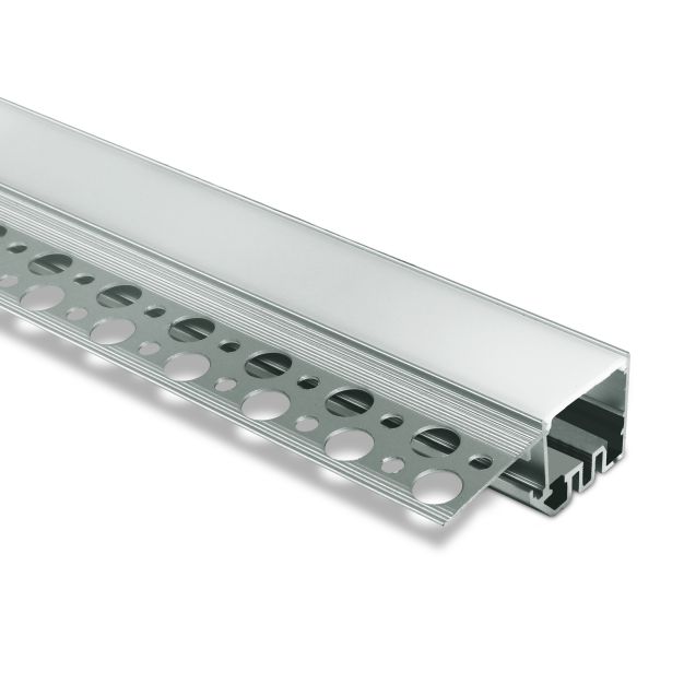 ONE Light Trimless Recessed Profiles - 2,4 x 2 cm - 200 cm lengte - aluminium