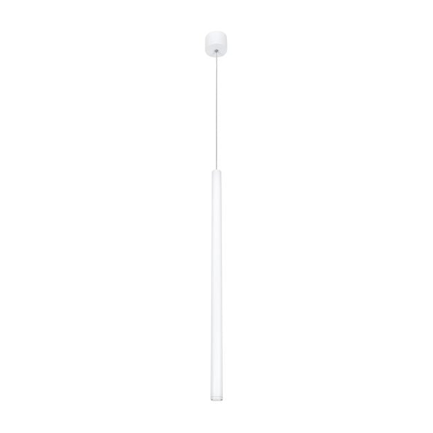 Nova Luce Ultrathin - hanglamp - Ø 2,5 x 150 cm - 3W LED incl. - wit