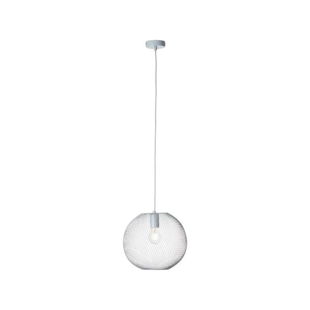 Brilliant Oana - hanglamp - Ø 30 x 120,5 cm - licht grijs