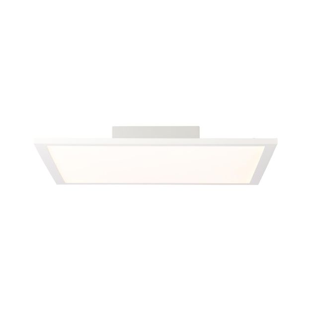 Brilliant Buffi - plafondverlichting - 39,5 x 39,5 x 5 cm - 24W LED incl. - wit