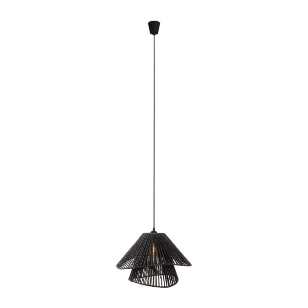 Maxlight Amalfi II - hanglamp - Ø 45 x 165 cm - zwart