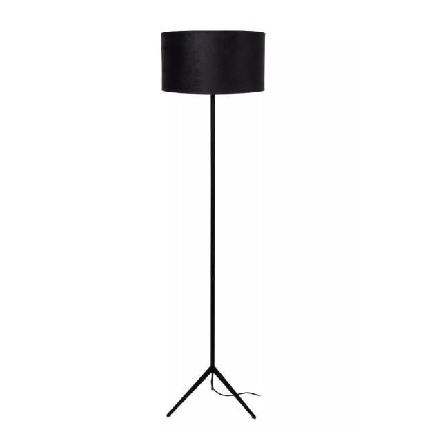 Lucide Tondo - vloerlamp - Ø 38 x 147 cm - zwart