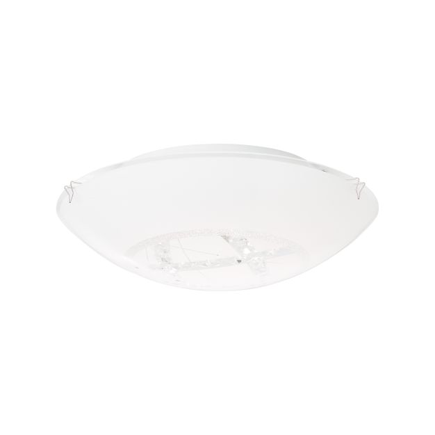 Brilliant Lamio - plafond/wandverlichting - Ø 30 x 9,8 cm - 12W LED incl. - wit