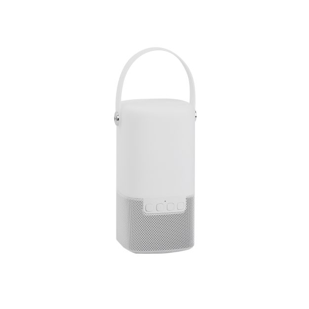 Nova Luce Ray - tafellamp met USB-poort - Ø 9,3 x 23 cm - 2,5W dimbare LED incl. - wit