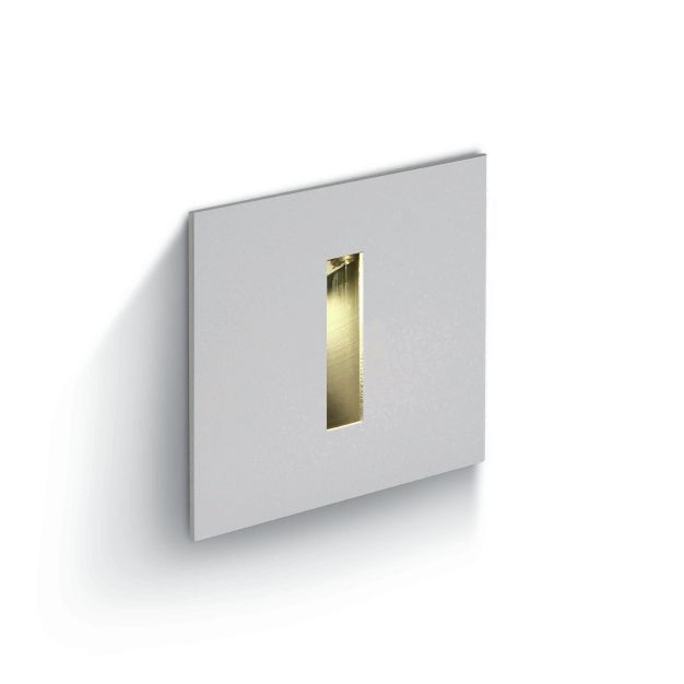 ONE Light Indoor/Outdoor Decorative Wall Recessed - inbouw wandverlichting - 5,6 x 5,4 x 5,6 cm - 3W dimbare LED incl. - IP54 - wit