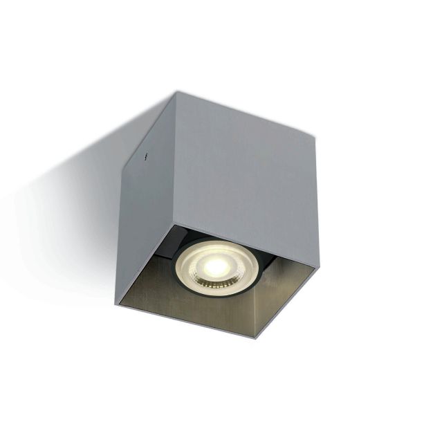 ONE Light GU10 & G9 Ceiling Lights - opbouwspot 1L - 8 x 8 x 9 cm - aluminium