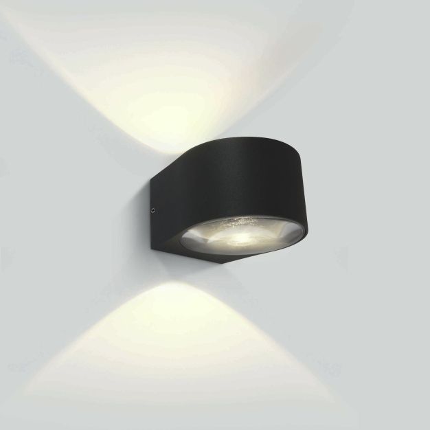 ONE Light Indoor/Outdoor Wall Lights - buiten plafond/wandverlichting - 12,2 x 10,7 x 7,6 cm - 2 x 6W LED incl. - IP65 - antraciet