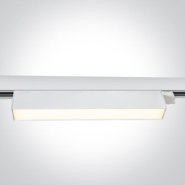 ONE Light Linear Box Lights - spoor licht - 32,4 x 3,8 x 5,5 cm - 24W LED incl. - wit