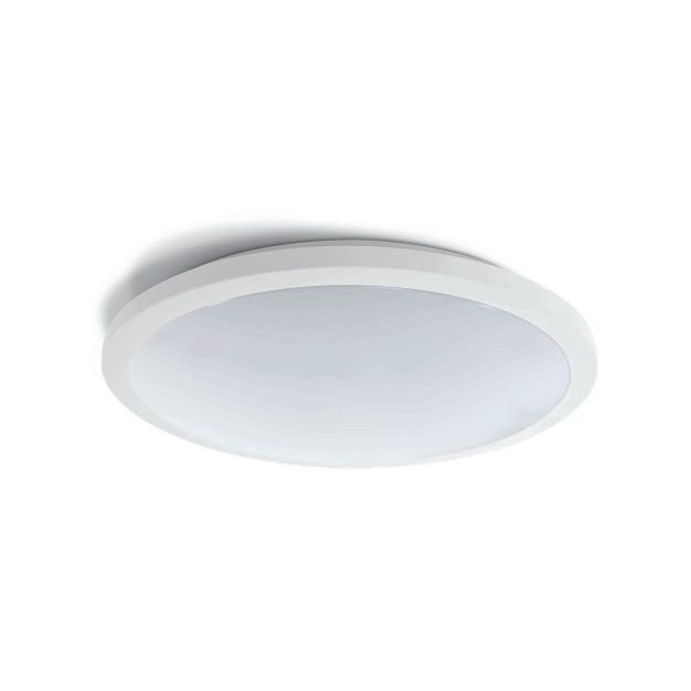 ONE Light LED Plafo Range - plafondverlichting - Ø 50 x 6 cm - 36W LED incl. - wit