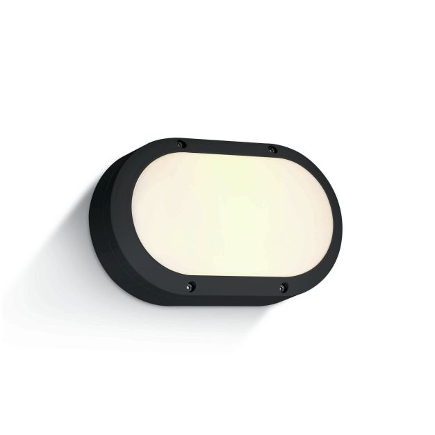 ONE Light Classic Outdoor Range - buiten wandverlichting - 21,5 x 6 x 13,2 cm - 10W LED incl. - IP54 - zwart