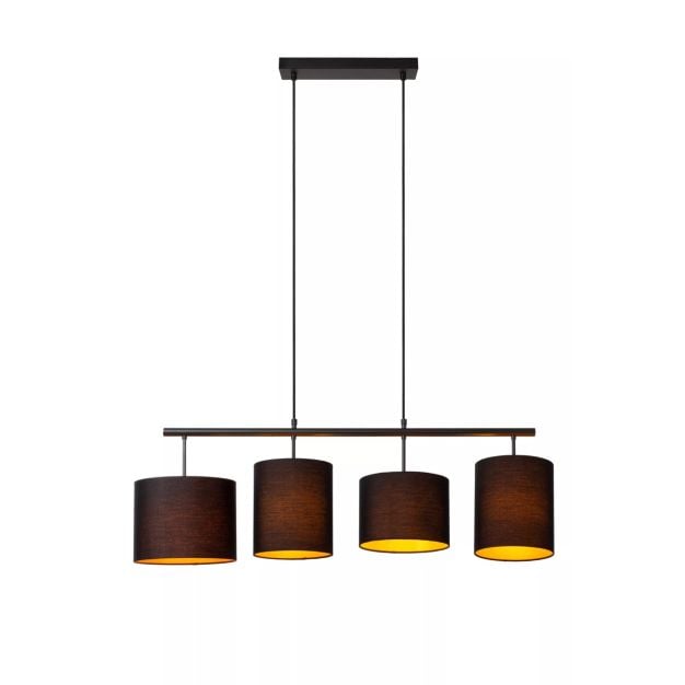 Lucide Maya - hanglamp - 107 x 26 x 175 cm - zwart